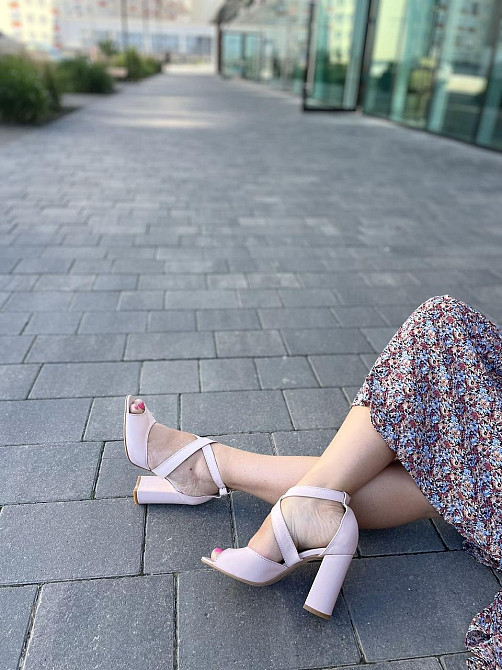 Nivelle Босоніжки жіночі NIVELLE 1815/9510-9544 пудра (літо, шкіра натуральна) (3698) 36р.38р.3 Коломия - фото 10