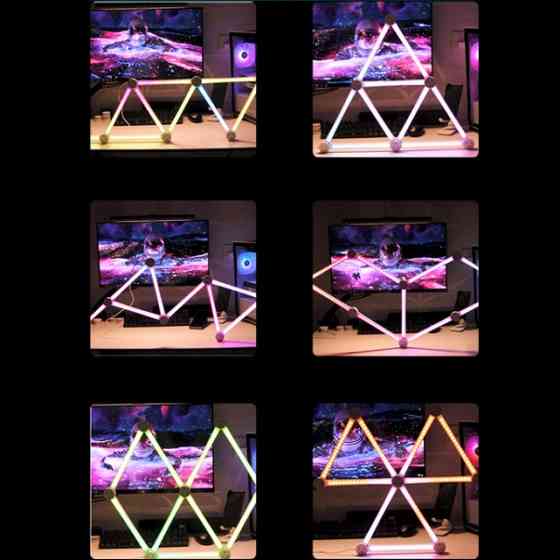 Освітлення RGB модульне на стіну чорне Puluz JSK-P22 TBD0423409102B Київ