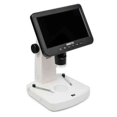 Микроскоп Sigeta Цифровий Numeric Pro 10x-300x 5 MP 7" LCD (65512) Винница