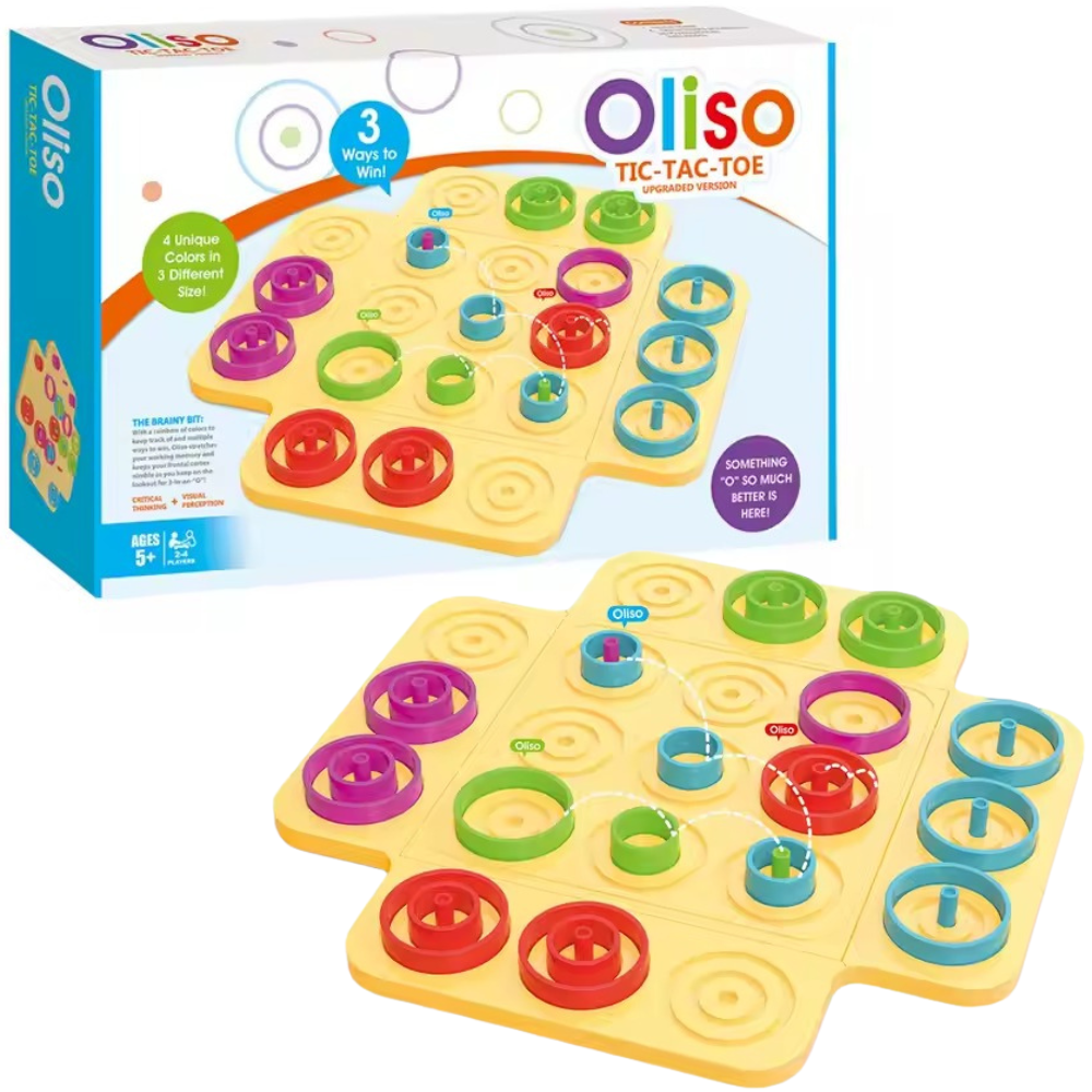 Гра настільна "Oliso" дитяча розважальна гра, на логіку мислення для дітей від 2 до 4 гравців Кам'янець-Подільський - фото 1