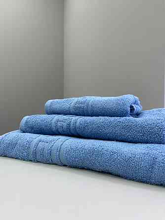 Махровий рушник Ideal Textile Greek 33х60 см блакитний (56860579) Чернівці