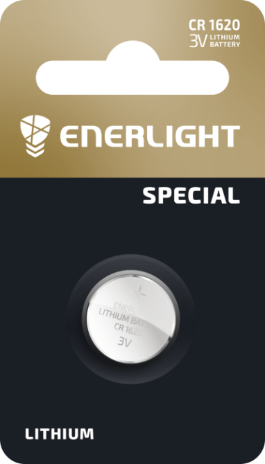 Батарейка таблетка ENERLIGHT LITHIUM CR1620 3V блістер 1 шт. Рівне - фото 1