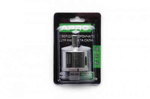 Свердло трубчасте з алмазним напиленням 40 мм APRO Рівне