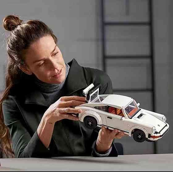 Конструктор машинка   Creator EXPERT Porsche 911 1458 деталей Порш 911 білий Киев