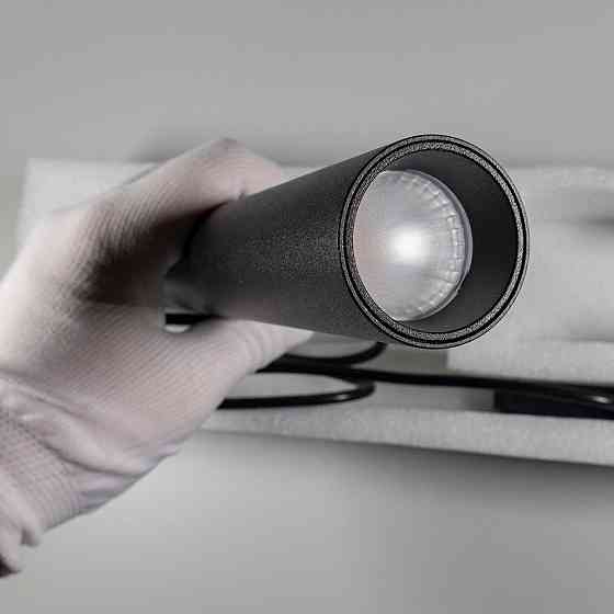 Milight Магнітний світильник підвісний циліндр чорний 4000К L300mm 12Вт 1080Lm 48V Коломыя