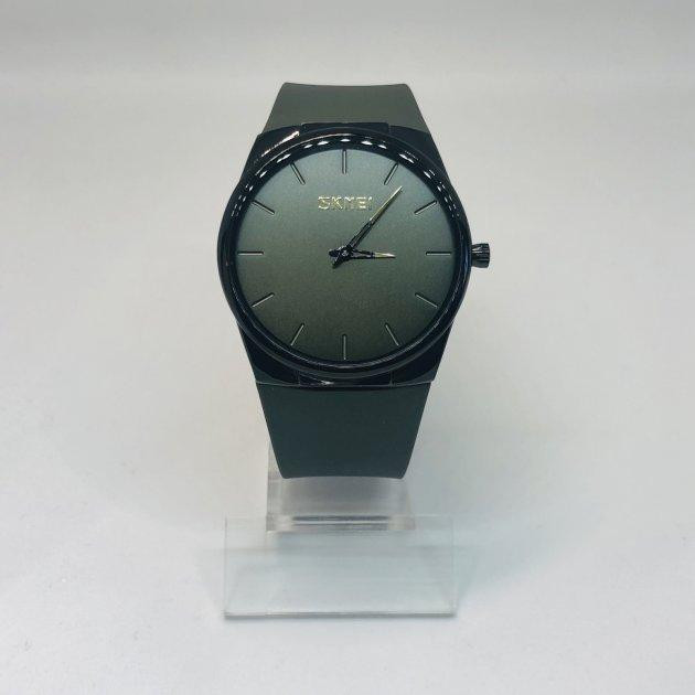 Наручний класичний годинник Skmei 1601S Зелений Київ - фото 5