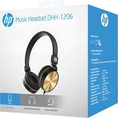 Наушники HP DHH-1206 Black (DHH-1206) Вінниця