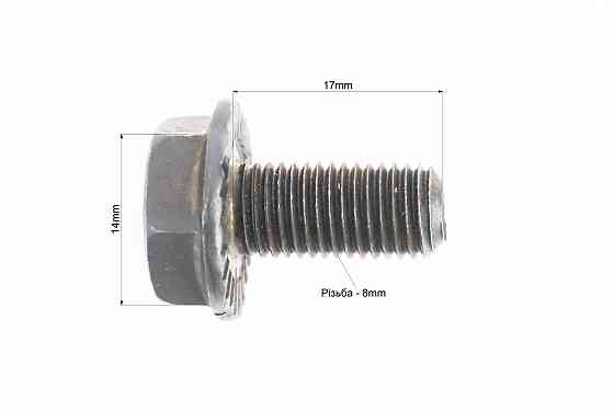 Болт валу каретки M8x17мм Київ
