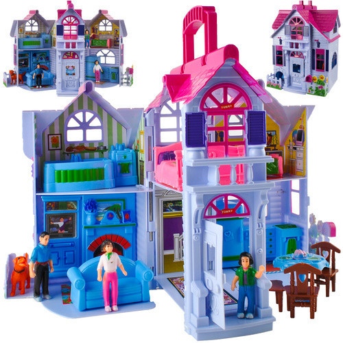 Детский кукольный дом с 6 комнатами и мебелью Iso Trade (26689) Нововолынск - изображение 1