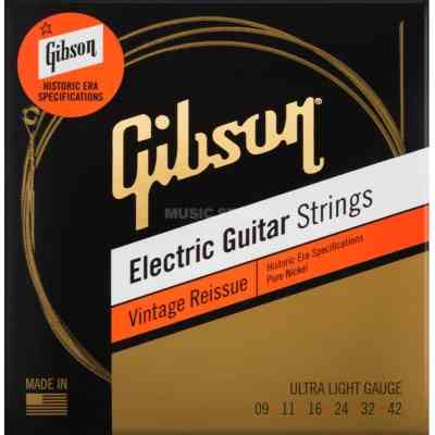 Струни для гітари Gibson SEG-HVR9 Vintage Reissue Ultra-Light (09-42) (230469) Вінниця