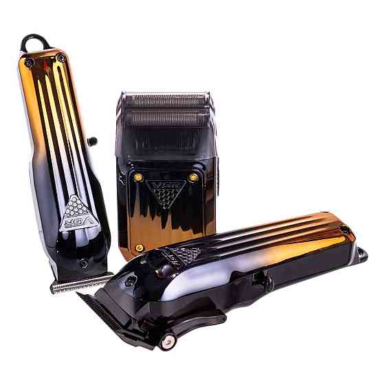 Набір для стрижки: машинка, триммер і бритва VGR V-644 Київ