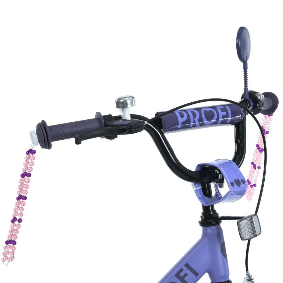 Велосипед дитячий MB 20043-1 колеса 20 дюймів, фіолетовий Вінниця - фото 5