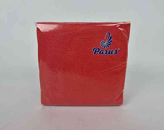 Салфетки бумажные 100лист Одесса Красная 33х33 (1 пачка) Харьков