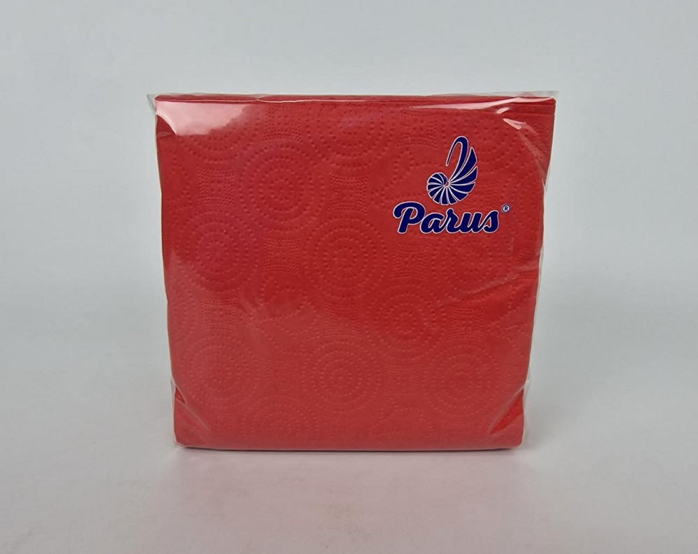 Салфетки бумажные 100лист Одесса Красная 33х33 (1 пачка) Харьков - изображение 1