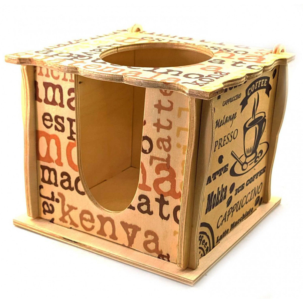 Салфетница деревянная Coffee Киев - изображение 1