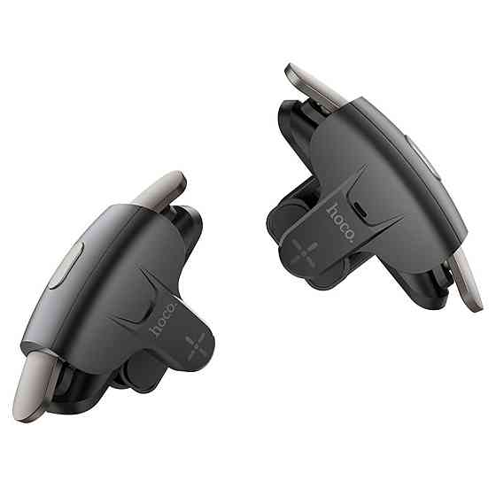 Ігровий контролер HOCO GM6 Wild wolf pulse mobile game button Black Metal Gray Киев