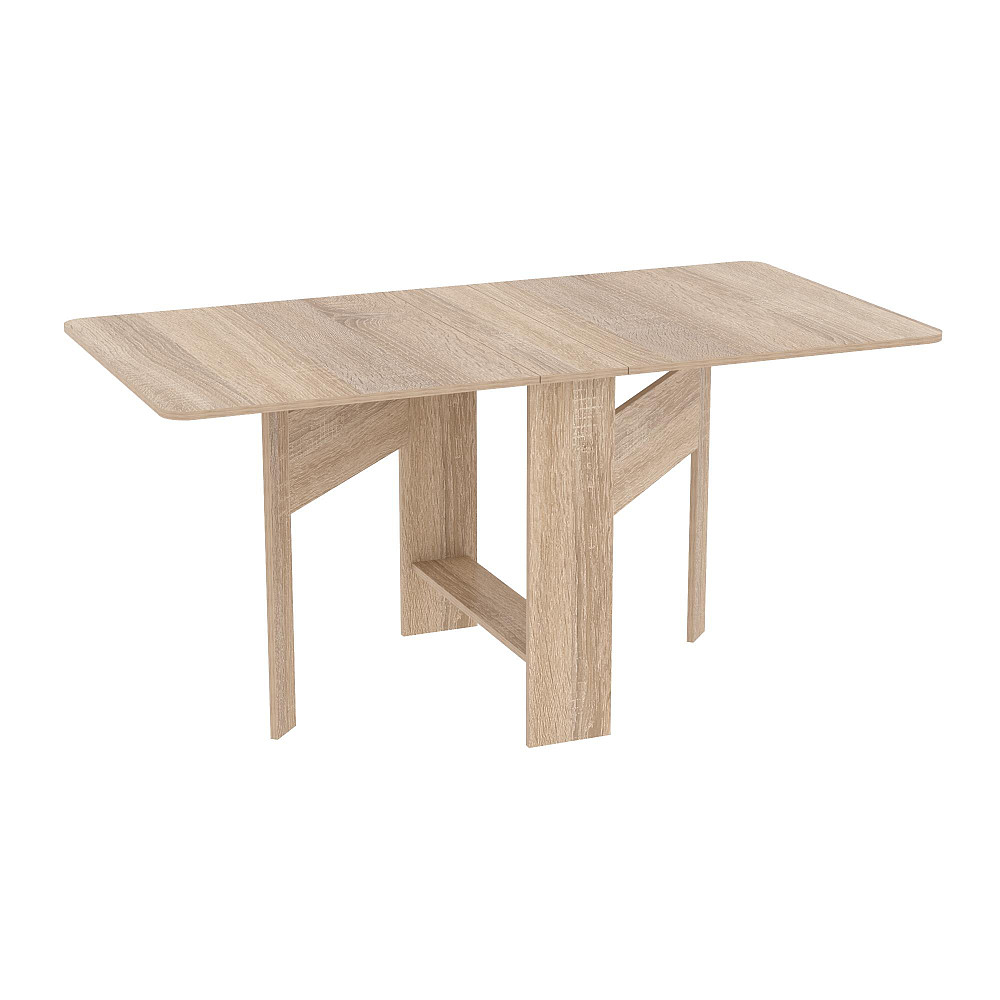 Стіл-тумба №4 вузька, Дуб Сонома, 1580х800х750 Львів - фото 1