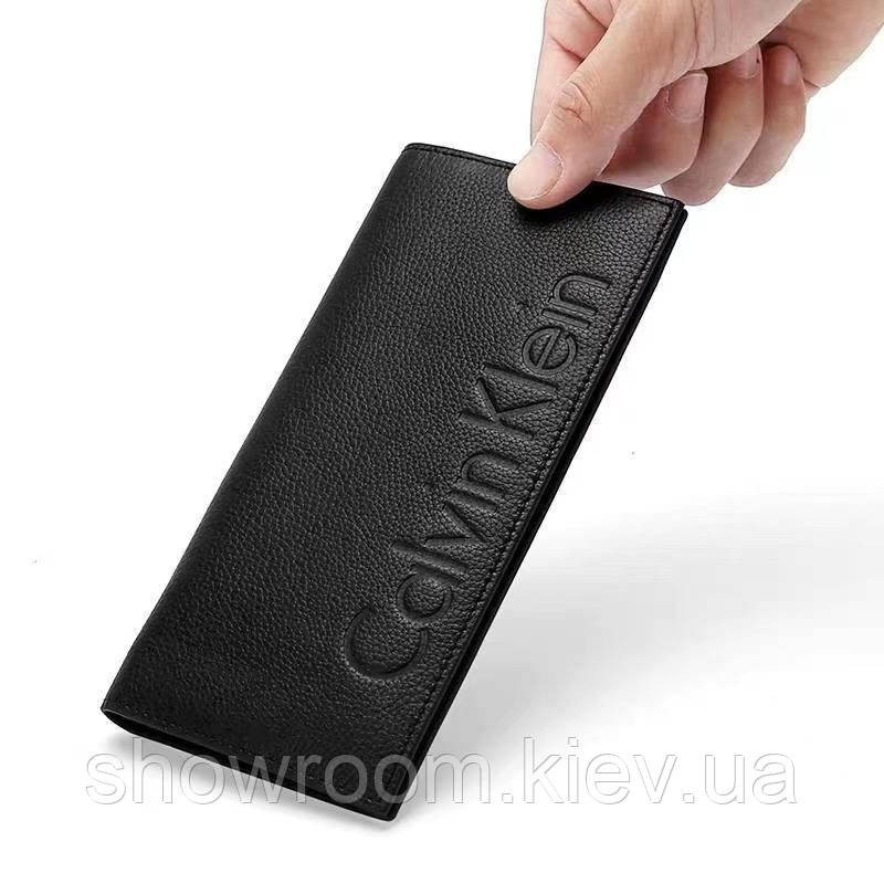 Чоловічий шкіряний вертикальний гаманець Ск (2091) Київ - фото 5