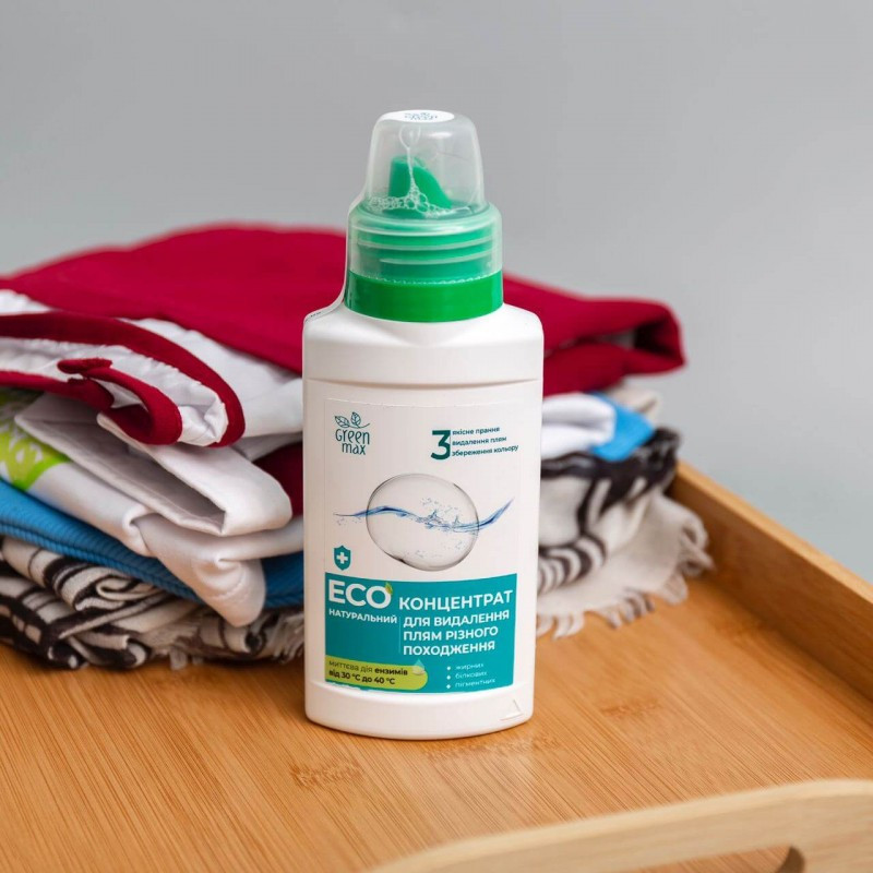ЭКО Концентрат натуральный для удаления пятен и стойких загрязнений Green Max Черновцы - изображение 3