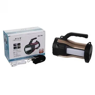 Фонарь HEL-T96 (LM+2хCOB белый и красный) + Powerbank + солнечная панель + microUSB Винница - изображение 7