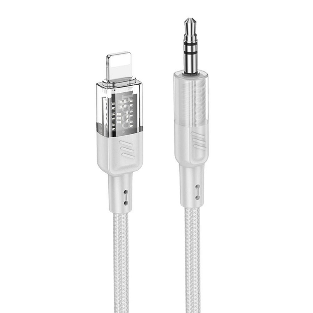 Аудiо кабель HOCO UPA27 Spirit transparent digital audio conversion cable iP Black 6942007612524 Одеса - фото 1