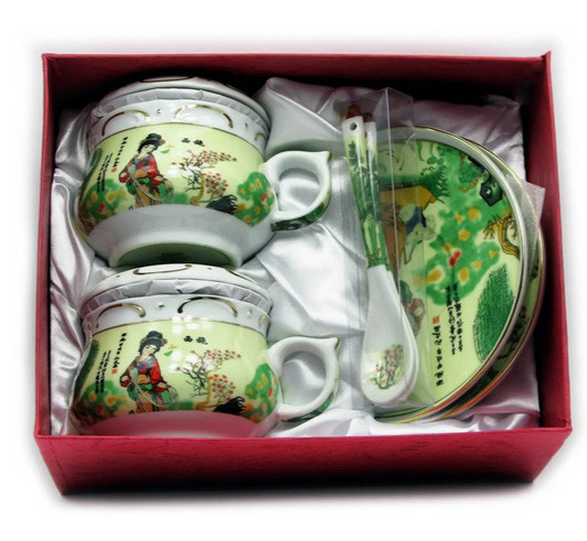 Сервиз чайный фарфоровый на 2 персоны Китаянка Киев - изображение 1