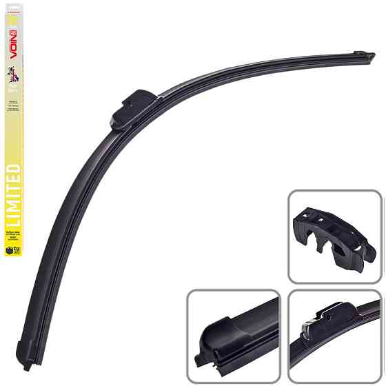 Дворник бескаркасный VOIN-28" 700мм Limited Винница