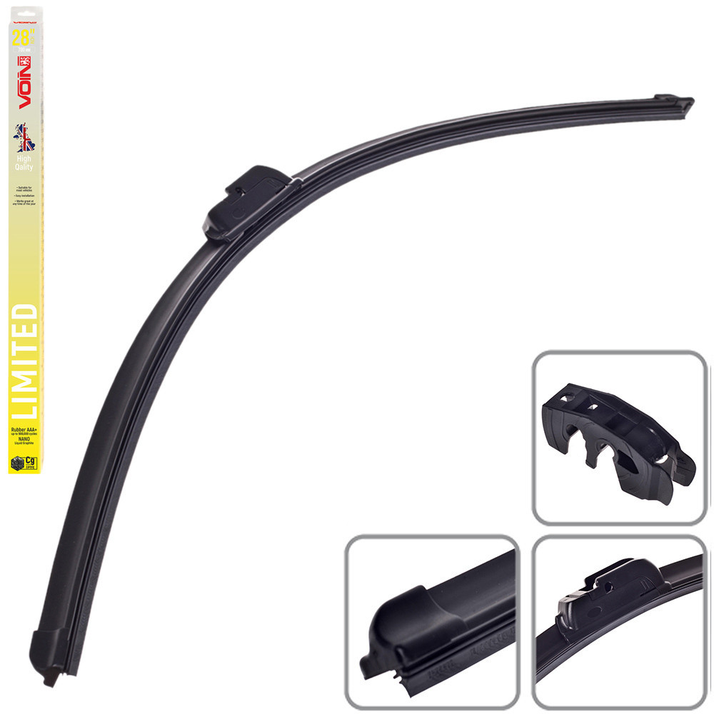 Дворник бескаркасный VOIN-28" 700мм Limited Винница - изображение 1