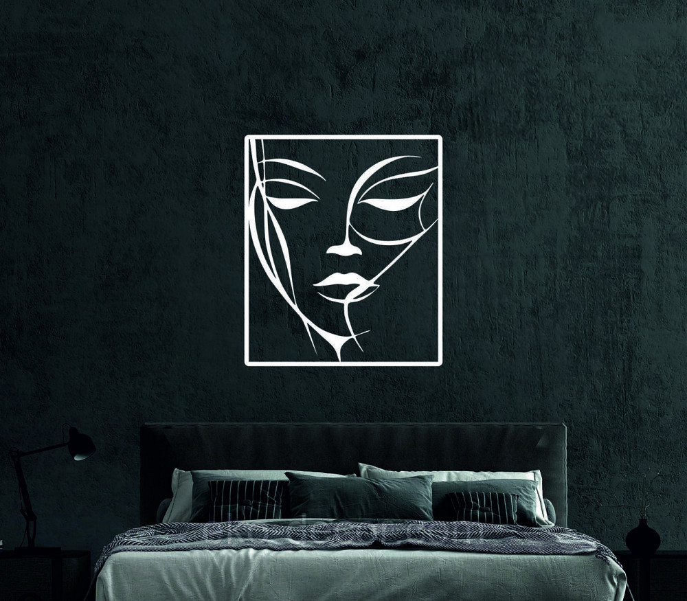 Декоративне настінне 3D Панно «Жіночий Образ», Декор на стіну з об'ємом Київ - фото 4