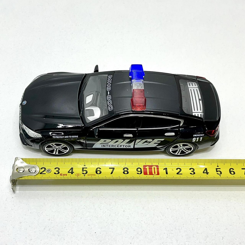 Машина Автосвіт BMW M8 інерційна відчиняються двері 16 см Чорна (AP-1958) Чернігів - фото 3