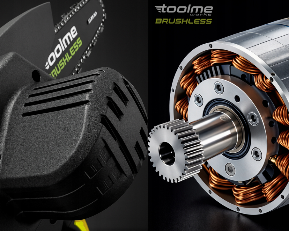 Акумуляторна пила ланцюгова Toolme BRUSCHLESS 900Вт (Польща) Київ - фото 9