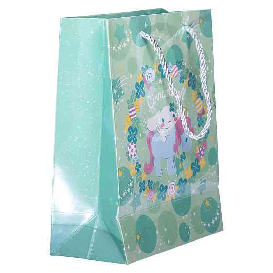 Набор подарочных пакетов из бумаги 12 (шт) Cinnamoroll 19×9.5×24.5 (см) Мятный HP-10359-11M Киев