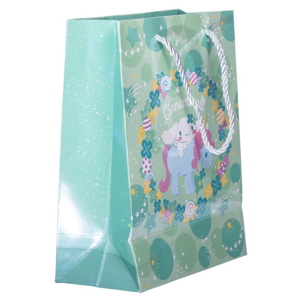 Набір подарункових пакетів з паперу 12 (шт.) Cinnamoroll 19×9.5×24.5 (см) М'ятний HP-10359-11M Київ - фото 5