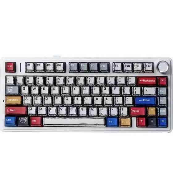 Клавіатура бездротова Aula F75 Comic (6978080501578) ( 10921 ) Харьков