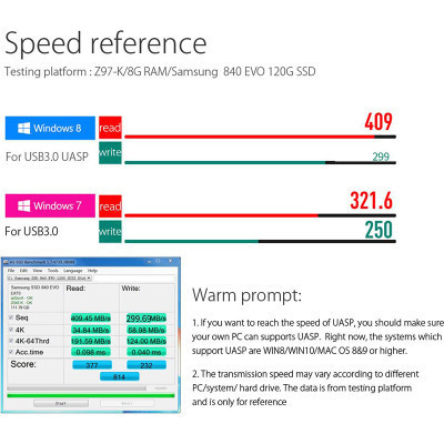 Карман внешний Orico HDD 2588US3-V1-BK-BP (HC380374) Винница - изображение 5