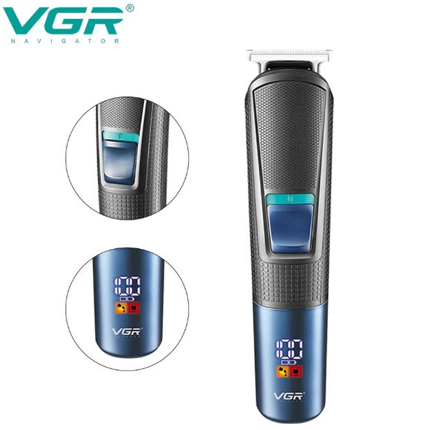 Машинка для стрижки волосся та бороди VGR V-108 Дніпро - фото 3