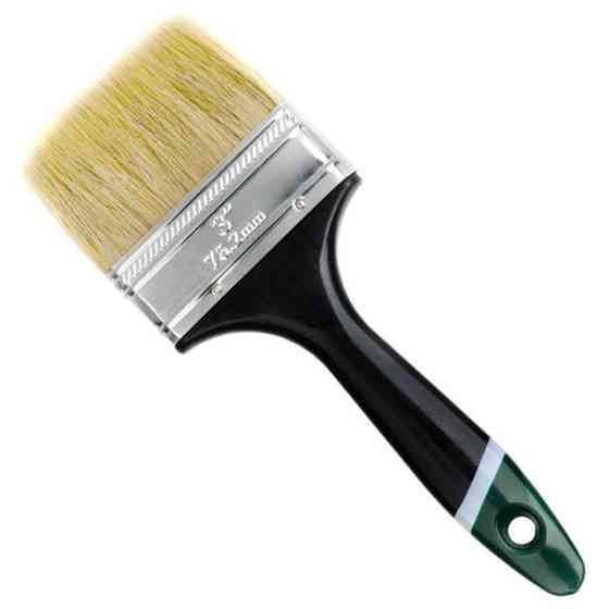 Пензель флейцева 76 * 13 * 44 мм, пластикова ручка INTERTOOL KT-1376 Київ