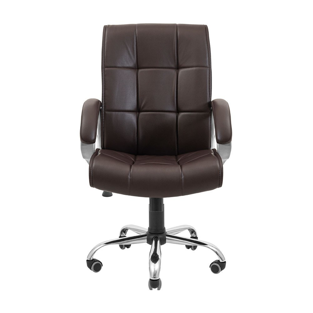 Офисное кресло руководителя Arizona Sofitel Bitter Хром M2 Anyfix Шоколадный Киев - изображение 2