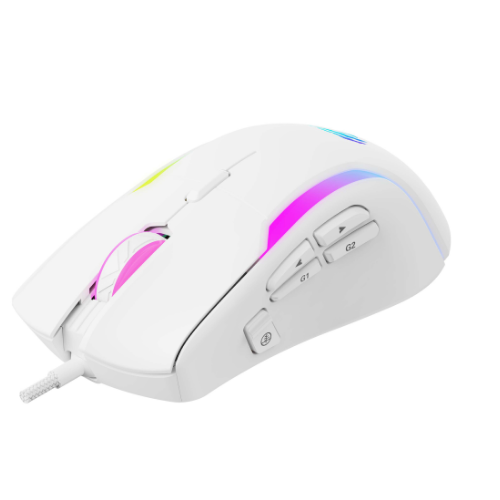 Мишка дротова з програмованими клавішами Havit HV-MS1033 білий Житомир - фото 2