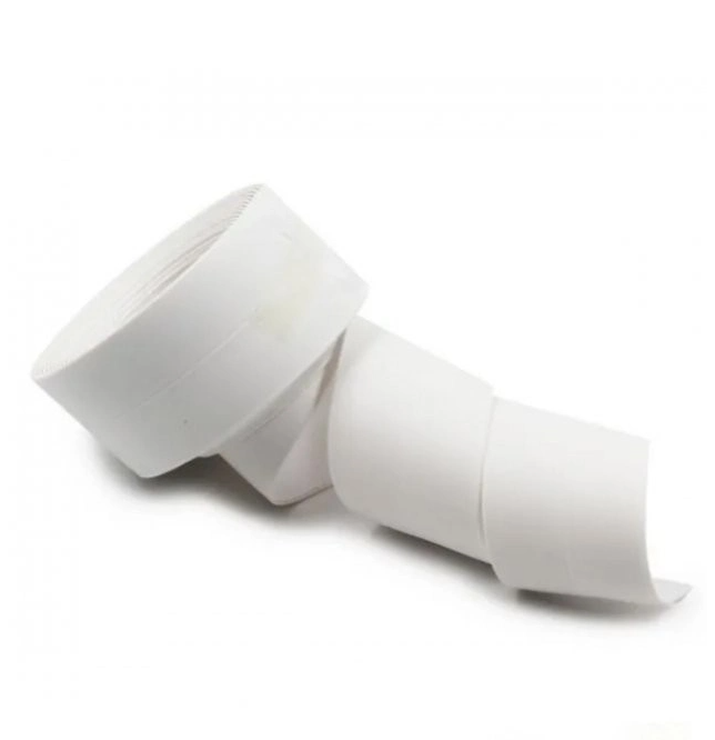 Бордюрная лента-изолятор Белая для стыков в ванной Waterproof Tap 38мм 3.2м Одесса - изображение 6
