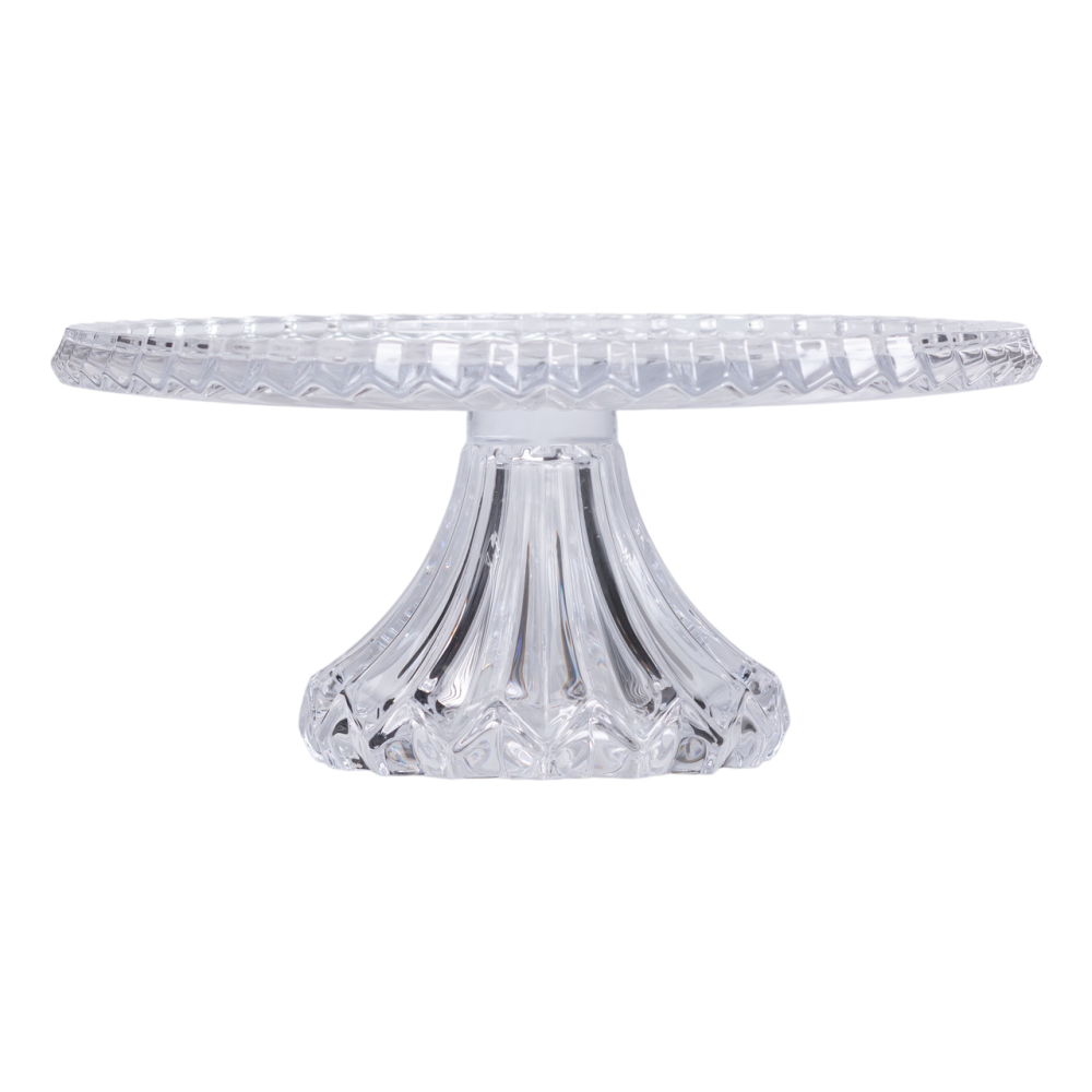 Скляна тортниця на ніжці 25 см Київ - фото 2