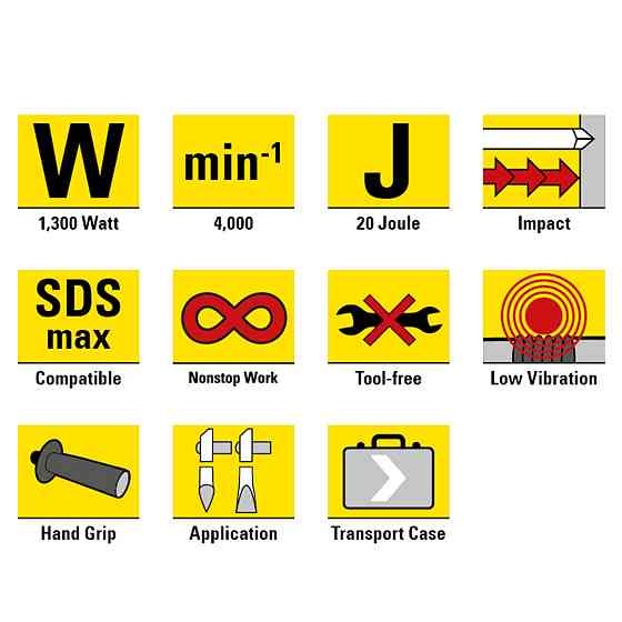 Отбойный молоток Trotec PRDS 20-230V + кейс (4415000120) Вінниця