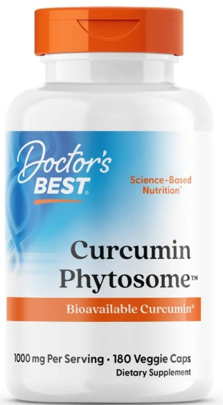 Куркумин Doctor's Best Curcumin Phytosome 1000 мг 180 вег капс Киев - изображение 1