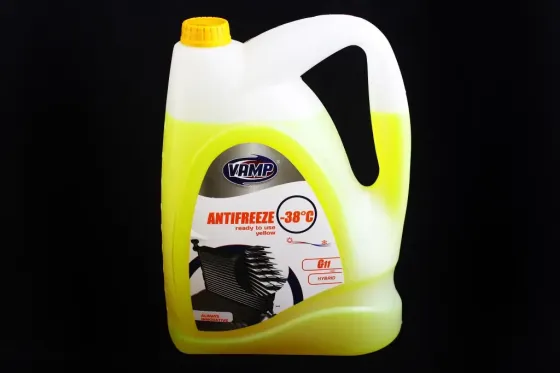 Жидкость охлаждающая антифриз желтый -38° ВАМП 10.06 кг Винница