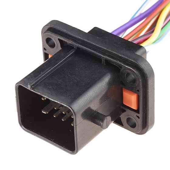 Разьем коннектор с проводом, 19-кон., Эбу,   TE Америка универс., Моторный отсек, Chevrolet Киев