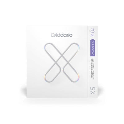 Струны для гитары D'Addario XS Phosphor Bronze Custom Light (11-52) (XSAPB1152) Винница - изображение 1