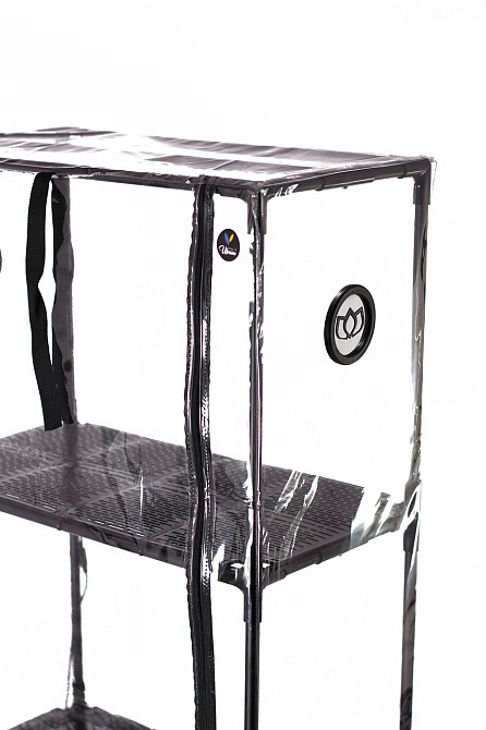 Міні теплиця з фіто світлом для дому Sezam Black Strong на коліщатках  + 3 вентилятори Борисполь - изображение 7