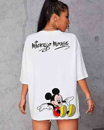 Футболка жіноча з принтом  46 Біла 2664084079 Дніпро