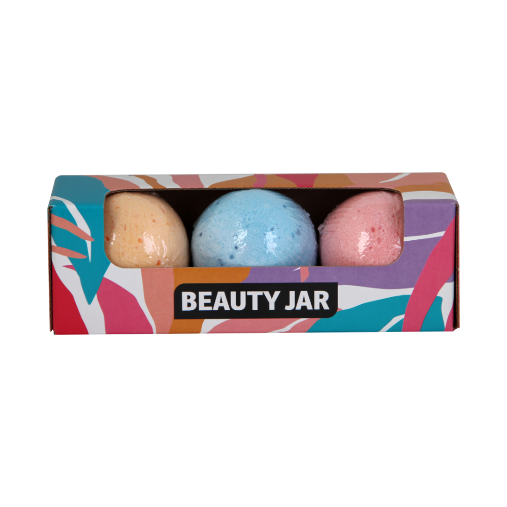Набор бомбочек для ванн 3 штуки Beauty Jar 390 г Киев - изображение 2