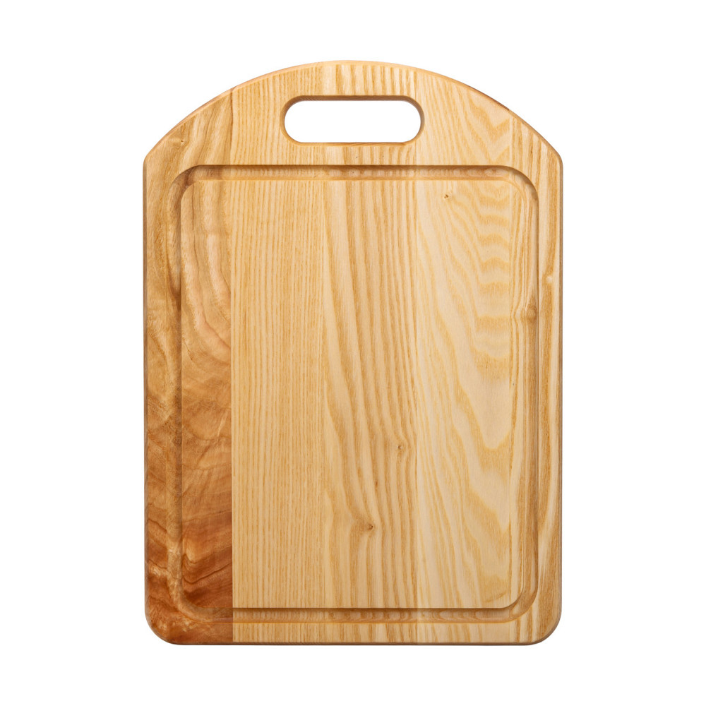 Lugi Обробна дерев'яна дошка прямокутна 35×25 см ясен C16W250350 Киев - изображение 1